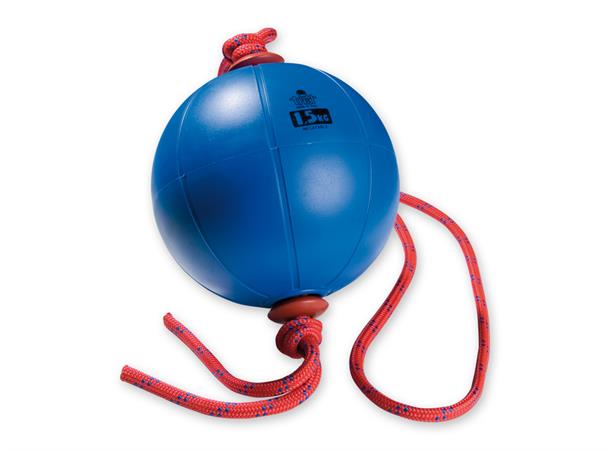 Medisinball med tau - 1,5kg